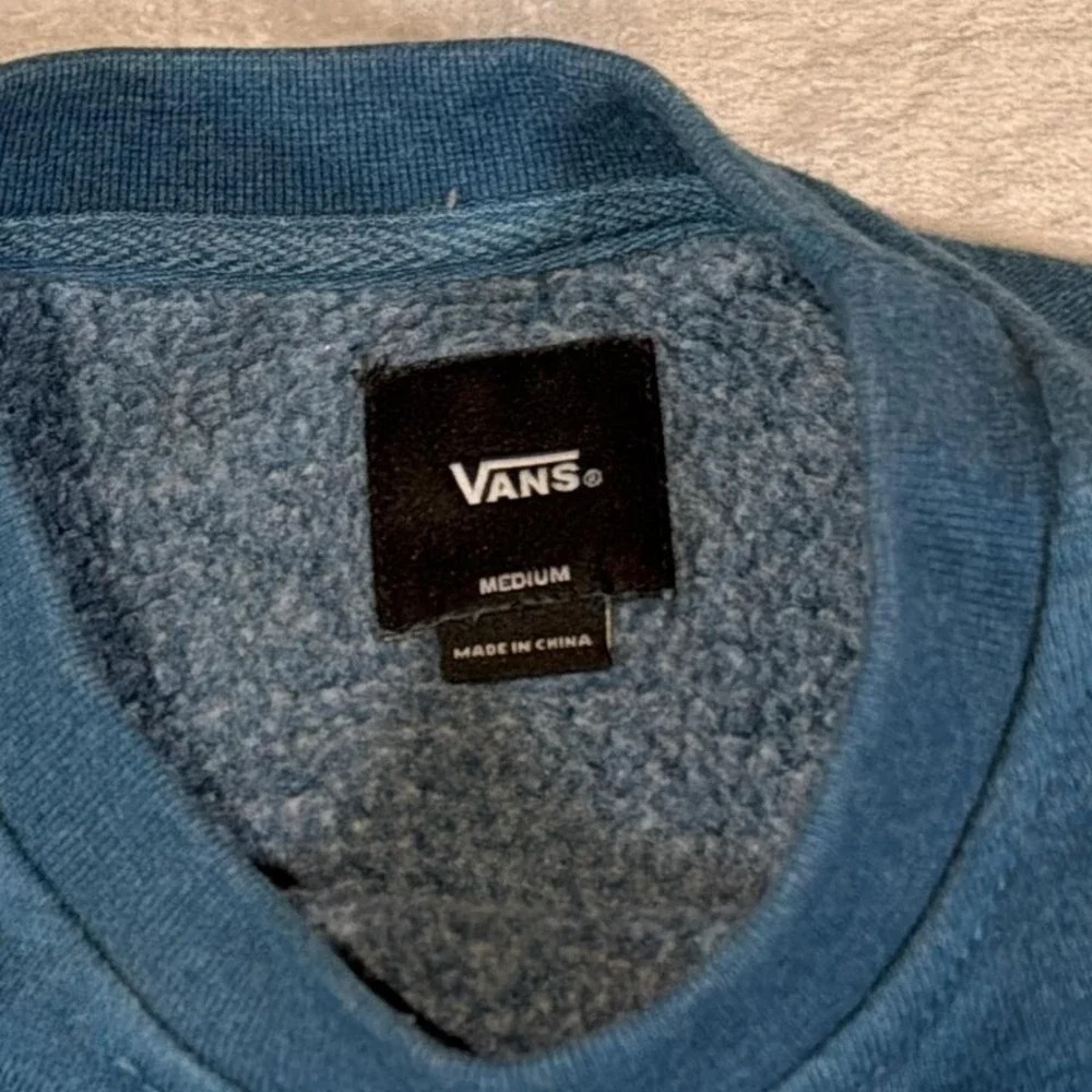 Vans Crewneck‎ Sweatshirt | Teal Blue | Medium